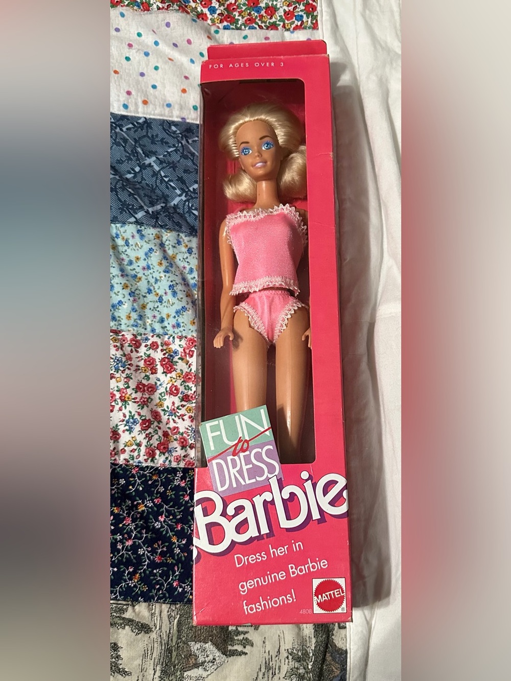 Vintage Mattel Barbie Fun to Dress Doll